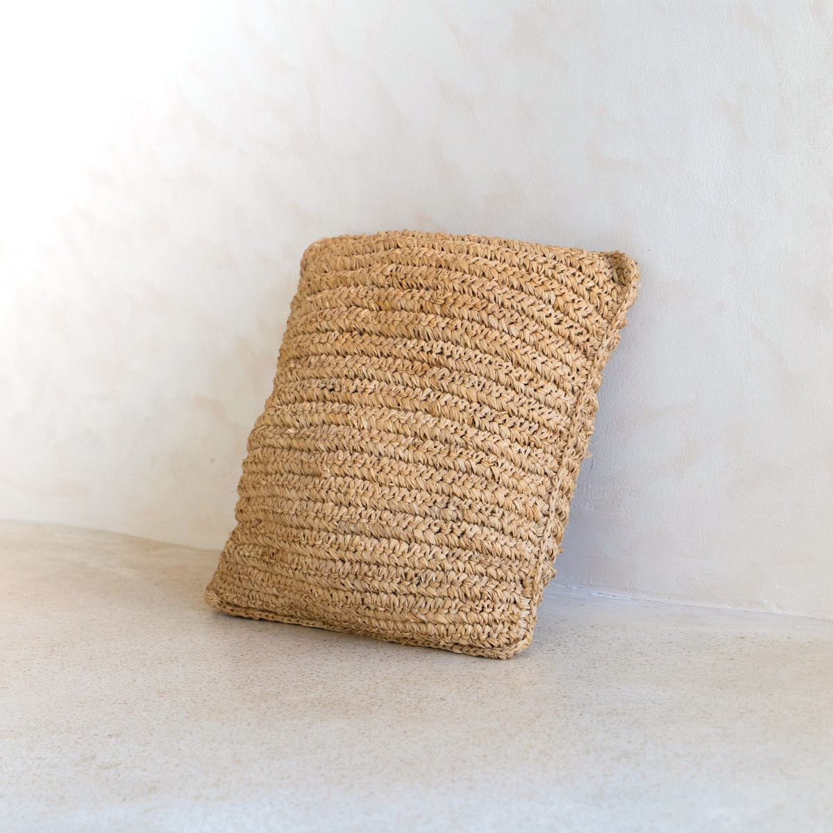 Dekokissen JIWA – Raffia
