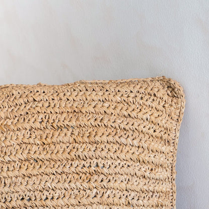 Dekokissen JIWA – Raffia
