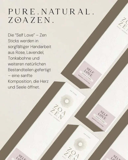 Self Love - by SteinKunstWerk | Räucherstäbchen aus nachhaltiger Herstellung