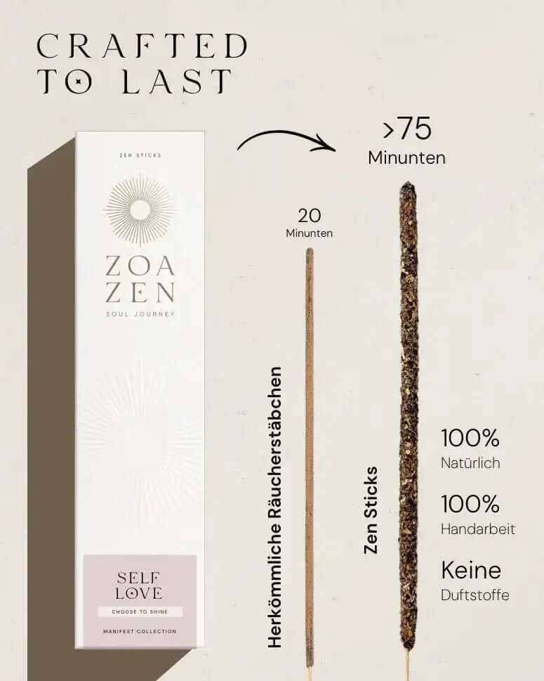 Self Love - by SteinKunstWerk | Räucherstäbchen aus nachhaltiger Herstellung