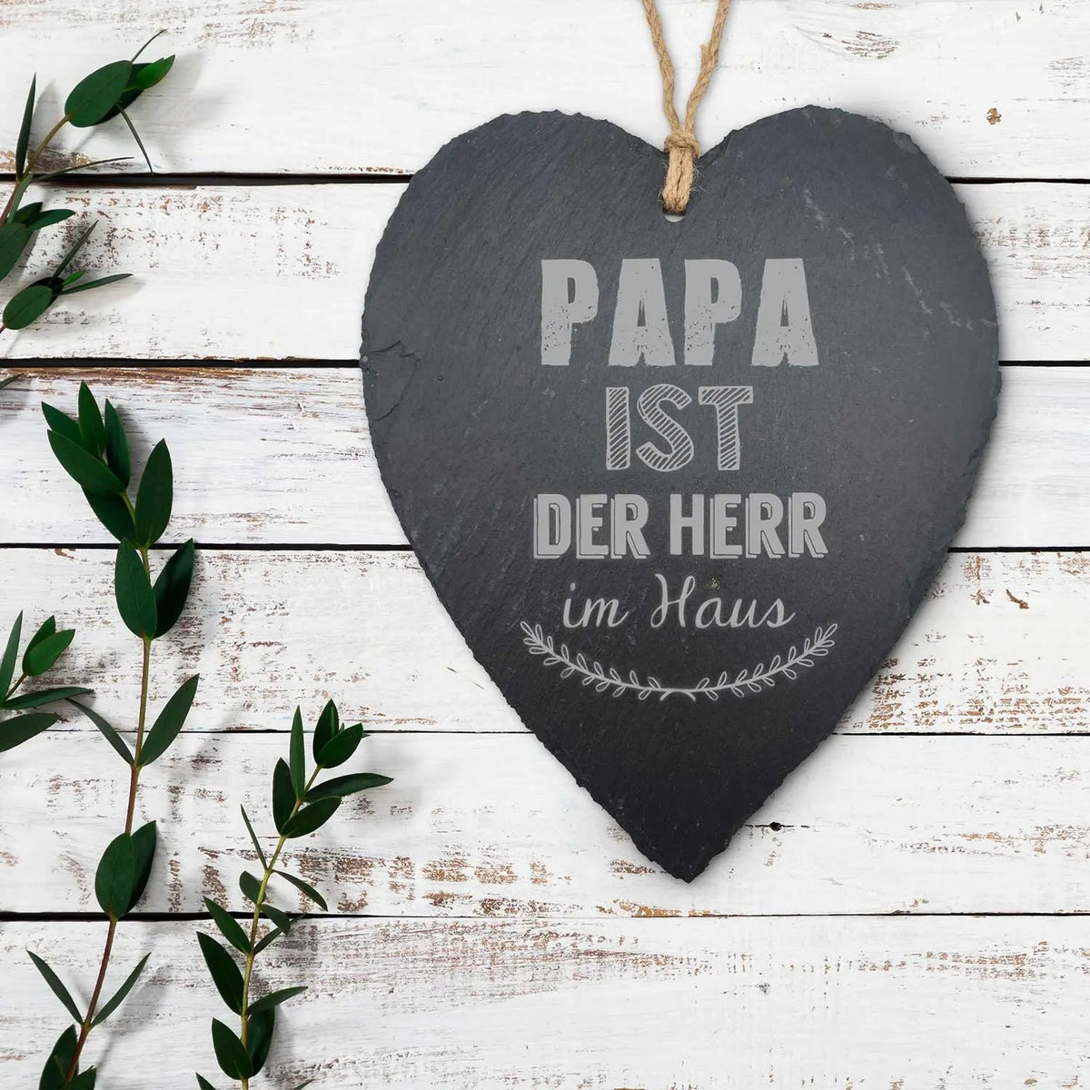 Papa-Schieferherz – weitere Ansicht