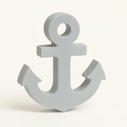Deko-Anker aus hochwertiger Gießmasse – handgegossen in Weiß oder Wunschfarbe - by SteinKunstWerk | HE aus nachhaltiger Herstellung