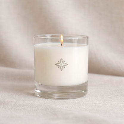 Hochwertige Duftkerzen im Glas mit minimalistischem Design – elegante Kerzenserie für stilvolle Wohnräume