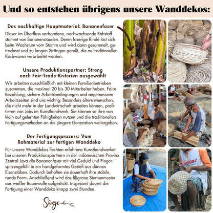 Dekoteller ADARI – Bananenfaser