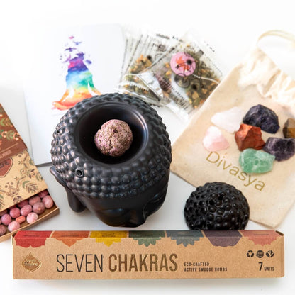 Chakra Meditation &amp; Yoga Gift Set – Spiritual Meditation Set for Balance &amp; Mindfulness