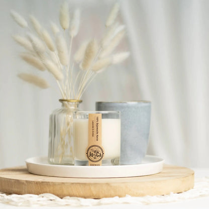 JoCa - Soja Duftkerze - Lavendel, ausgewogen, warm, beruhigend - by SteinKunstWerk | Kerzen aus nachhaltiger Herstellung