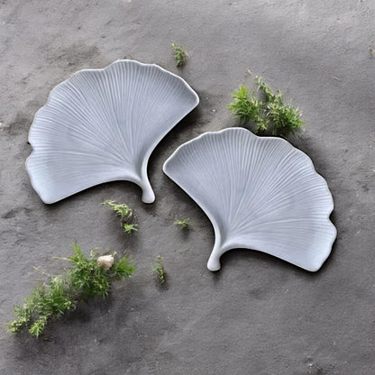 Bol à bijoux élégant en feuille de ginkgo - accessoire de maison fait à la main