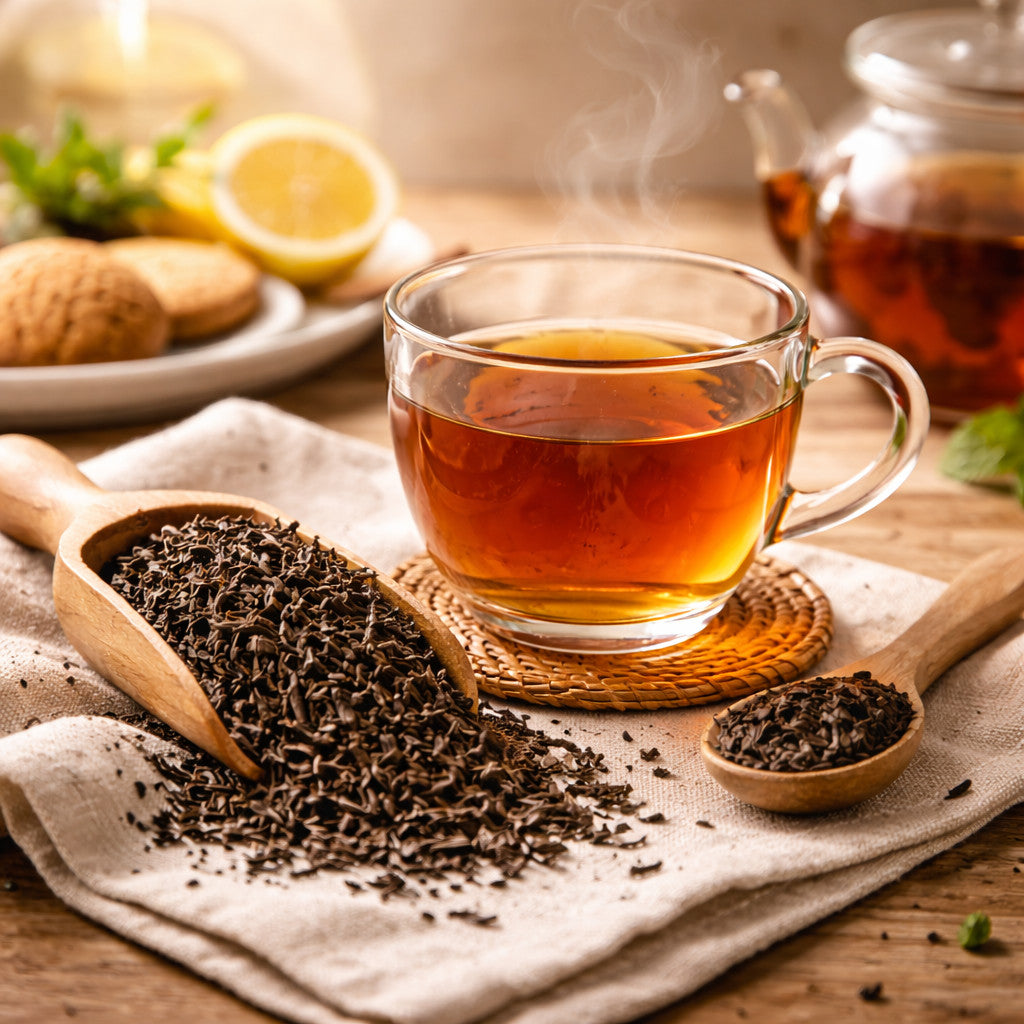 Ceylon Orange Pekoe (OP) Schwarztee – eleganter Hochlandtee aus Sri Lanka – loser Premium-Tee, Produktbild 4 | SteinKunstWerk