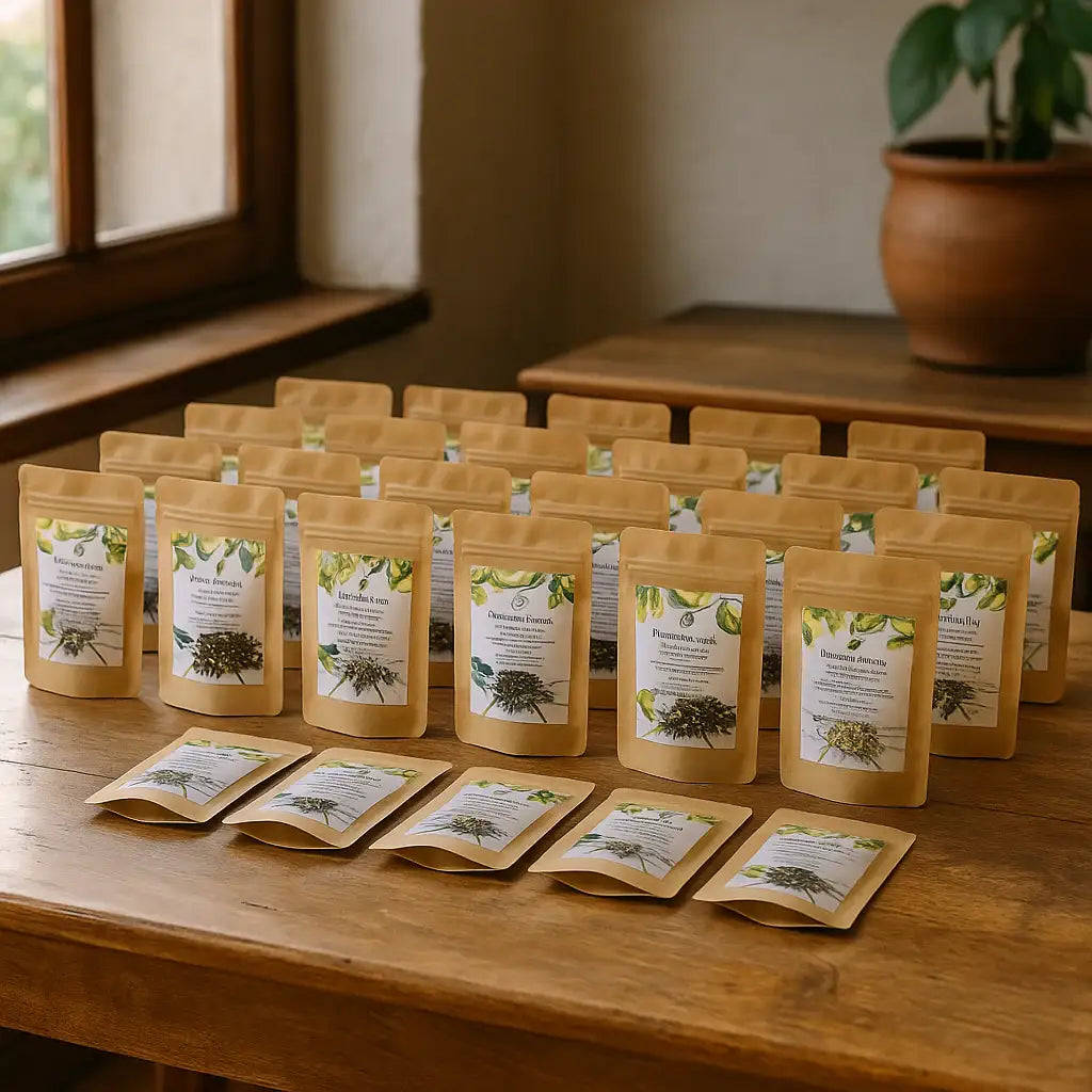 Tee-Probierpaket – Handverlesene Vielfalt für deinen Genussmoment - by SteinKunstWerk | Loser Tee aus nachhaltiger Herstellung