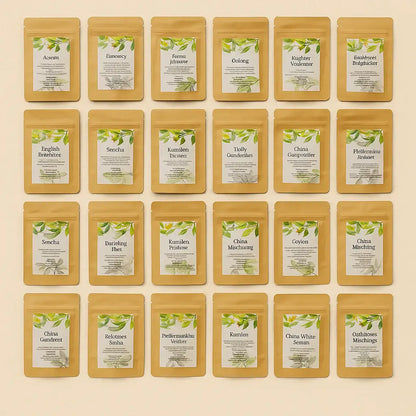 Tee-Probierpaket – Handverlesene Vielfalt für deinen Genussmoment - by SteinKunstWerk | Loser Tee aus nachhaltiger Herstellung
