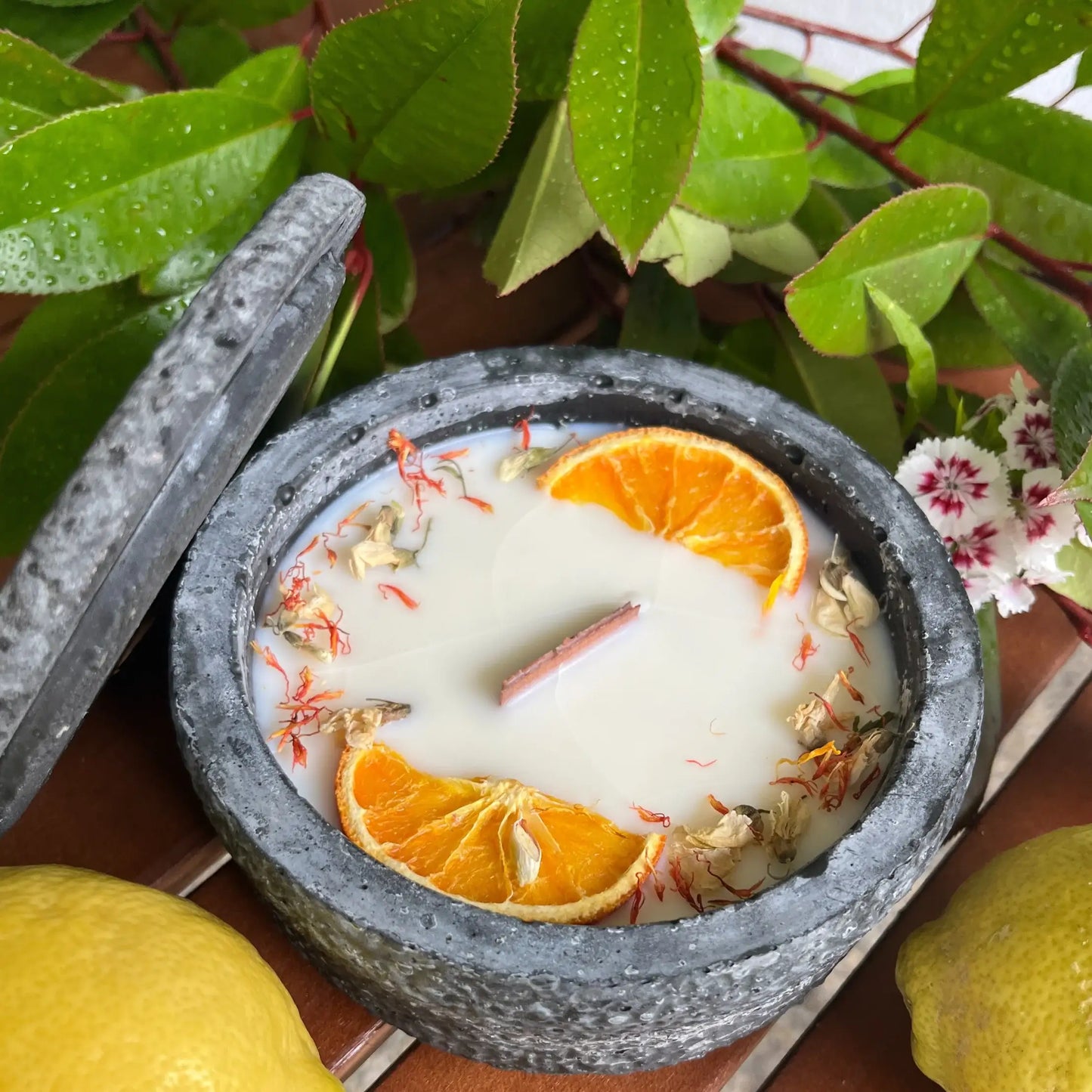 Handgemachte Citronella-Betonkerze „Sommernacht“ – Stilvoll & nachhaltig - by SteinKunstWerk | Outdoor aus nachhaltiger Herstellung