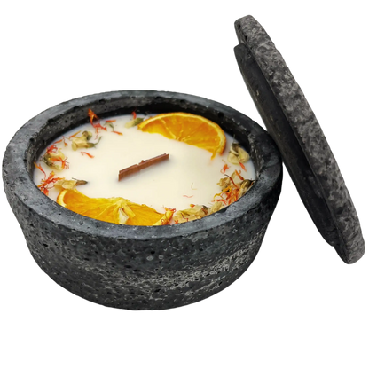 Handgemachte Citronella-Betonkerze „Sommernacht“ – Stilvoll & nachhaltig - by SteinKunstWerk | Outdoor aus nachhaltiger Herstellung