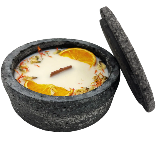 Handgemachte Citronella-Betonkerze „Sommernacht“ – Stilvoll & nachhaltig - by SteinKunstWerk | Outdoor aus nachhaltiger Herstellung