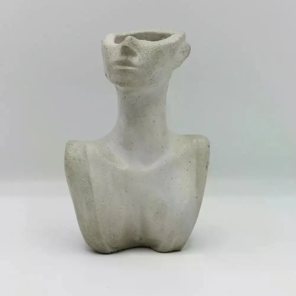 Betonvase "Lady Grey" - by SteinKunstWerk | Vase aus nachhaltiger Herstellung