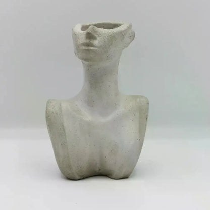 Betonvase "Lady Grey" - by SteinKunstWerk | Vase aus nachhaltiger Herstellung