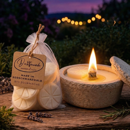 Wax Eater Garden Fire - Outdoor Melting Light for Candle Remnants & Summer Evenings