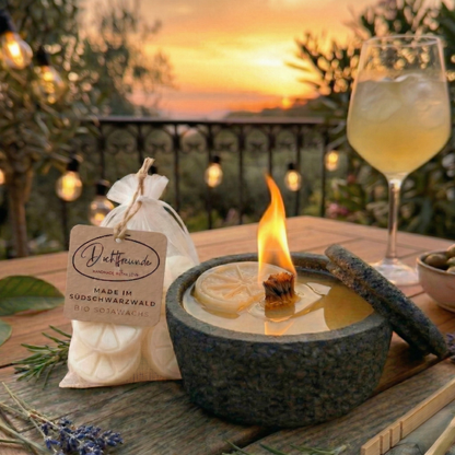 Wax Eater Garden Fire - Outdoor Melting Light for Candle Remnants & Summer Evenings