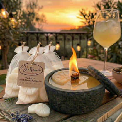 Wax Eater Garden Fire - Outdoor Melting Light for Candle Remnants & Summer Evenings