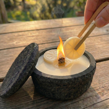 Citronella Refill Wax – Refill for Wax Burners, Garden & Terrace
