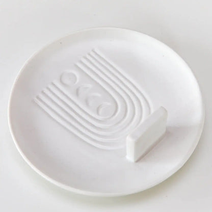 Weißer Salbei räuchern | Räucherbündel Starter Set | mit Räucherschale - by SteinKunstWerk | aus nachhaltiger Herstellung