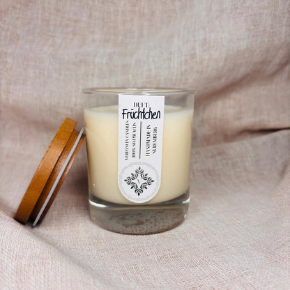 Soja Duftkerze - "Früchtchen" - Kirsche, Orange, Zitrone