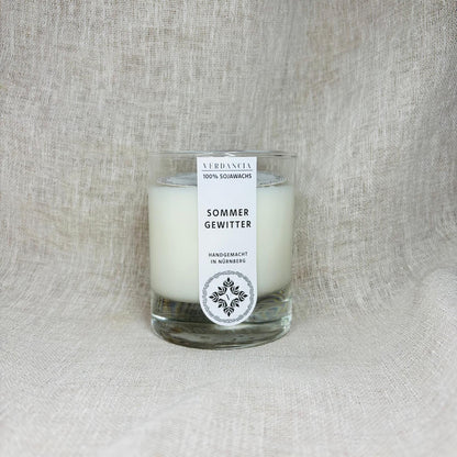 Soy Scented Candle "Summer Storm" – Scented Candle for Summer Evenings & Tranquil Rituals
