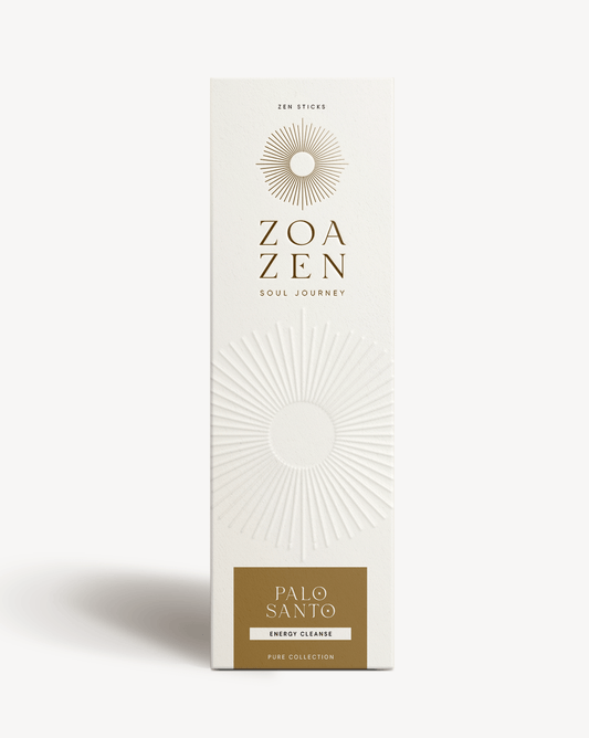 Palo Santo Räucherstäbchen von ZoaZen für Raumreinigung und Meditation