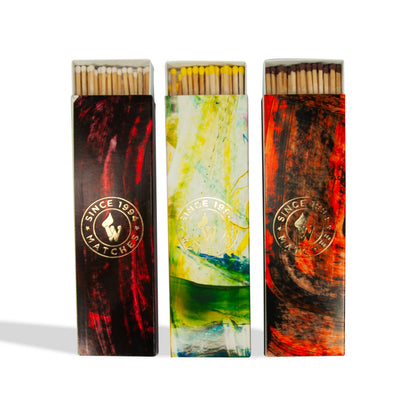 ART Premium Matches – Hand-Painted Designer Matches