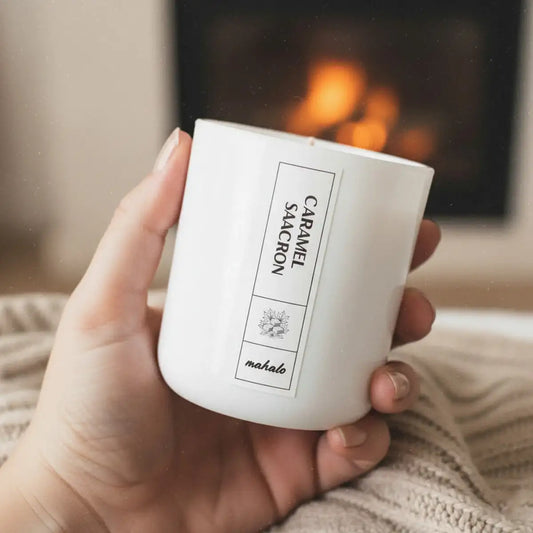 CARAMEL SEASON DUFTKERZE - by SteinKunstWerk | Duftkerze aus nachhaltiger Herstellung