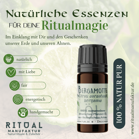 Bergamotte ätherisches Öl – zitronig-frischer Raumduft