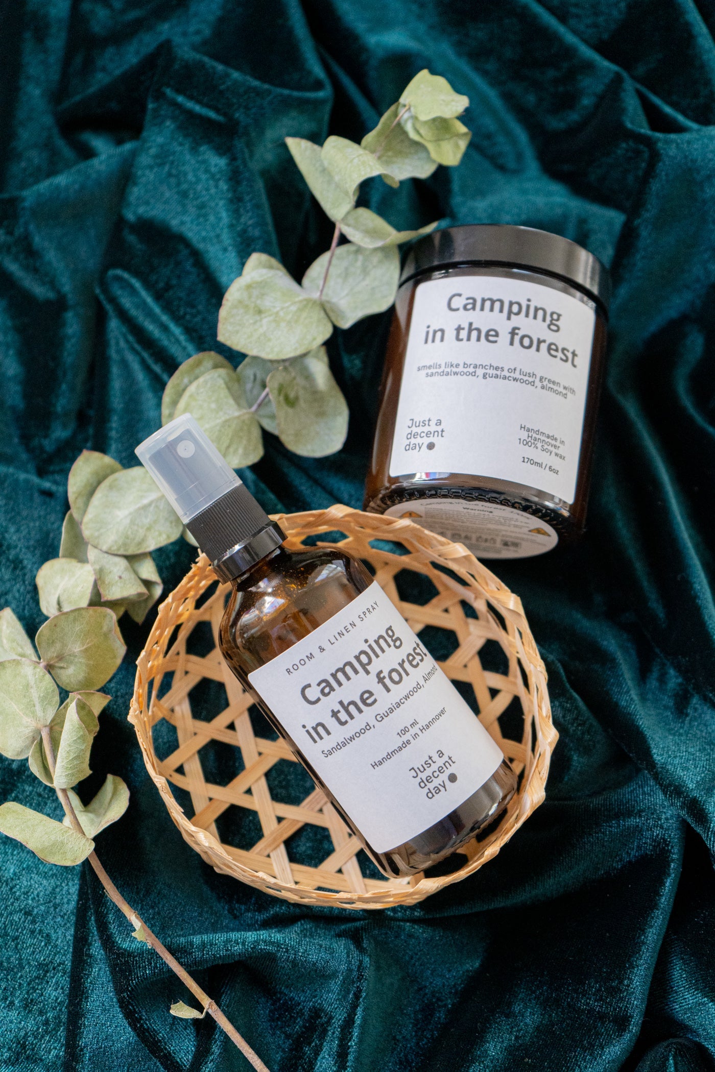 Camping in the Forest – Room & Linen Spray mit warmer Waldatmosphäre