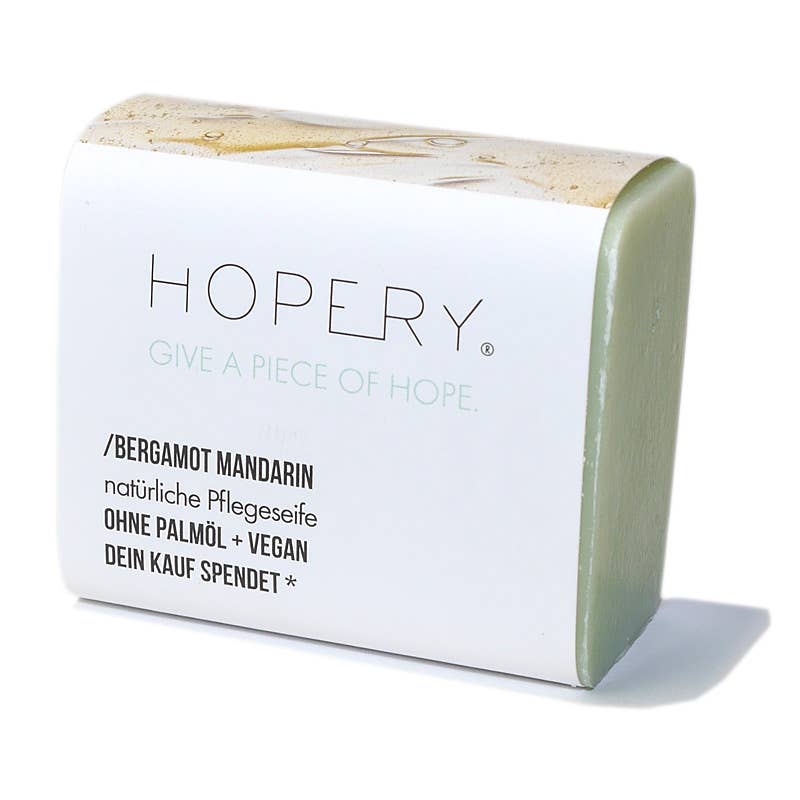 HOPERY Bergamot Mandarin palmölfreie Seife