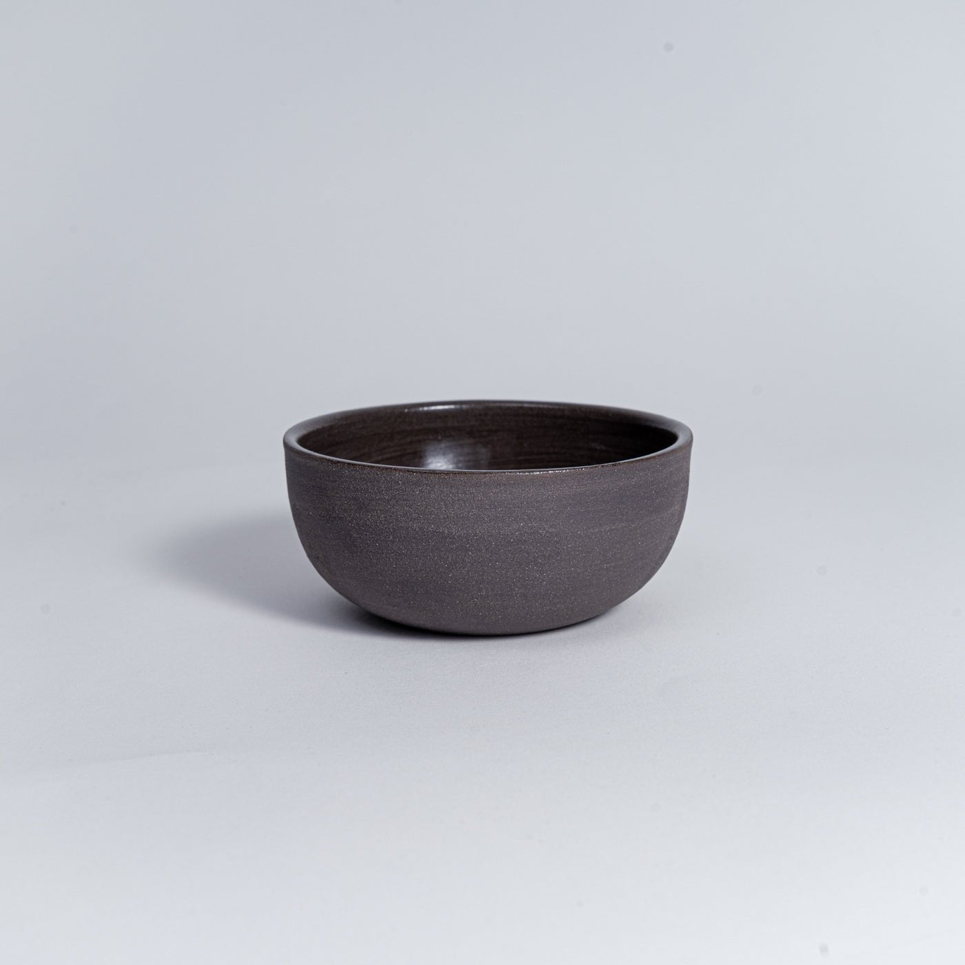 Cappuccino Cup KUMO Grey/Black – Minimalist Japandi Ceramics