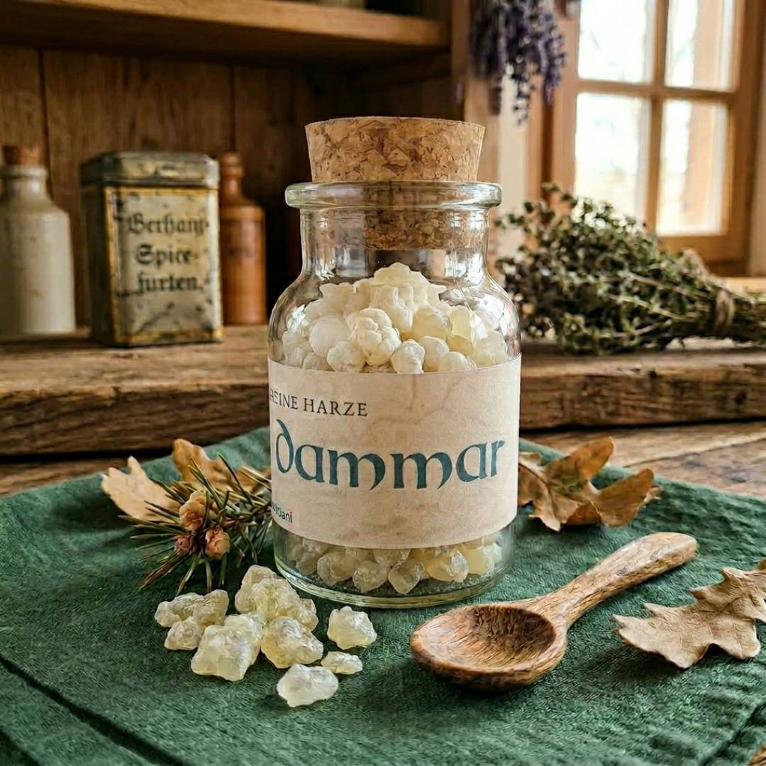 Ritualset Räucherharze Klarheit – Dammar weiß