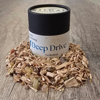 Ritualset Achtsamkeit und Abendruhe – Deep Drive Räuchermischung