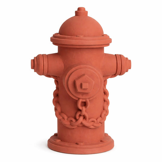 Hydrant-Dekofigur – handgefertigte Geschenkidee für Feuerwehrfans