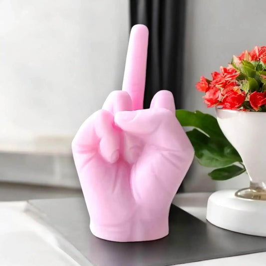 Originelle Mittelfinger-Dekofigur – Handgefertigt, massiv & ein Statement mit Humor - by SteinKunstWerk | HE aus nachhaltiger Herstellung