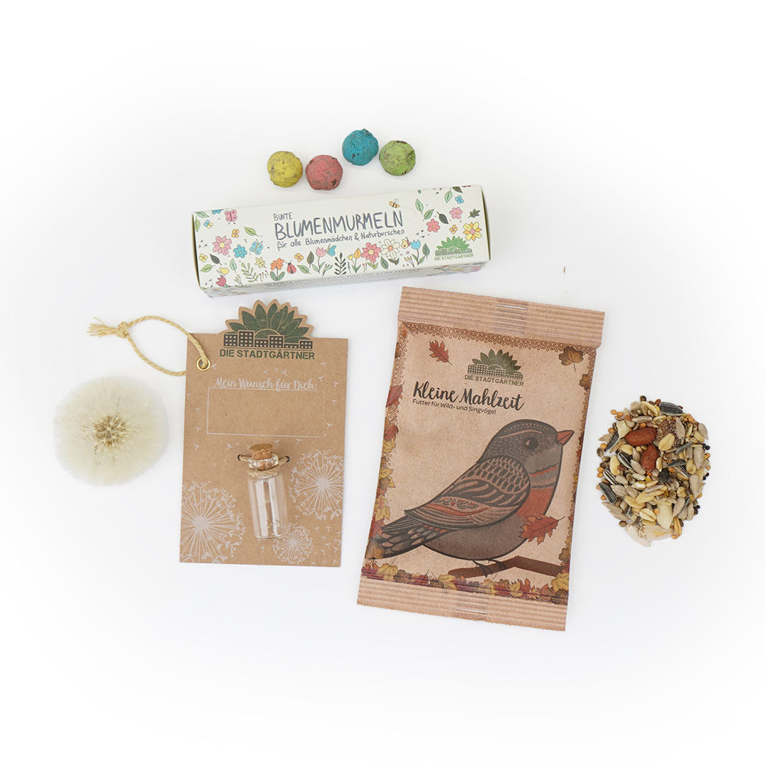 3er-Set für den Adventskalender mit kleinen Naturgeschenken