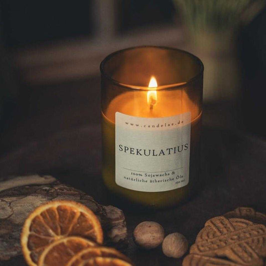 Speculoos Scented Candle – Christmas Fragrance & Coziness