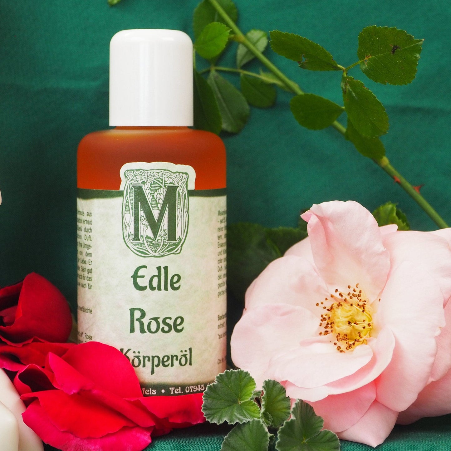 Edle Rose Körperöl von Maienfelser Naturkosmetik