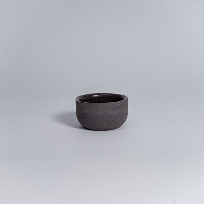 KUMO Espresso Cup Grey/Black – Handmade Ceramics for Modern Espresso Rituals