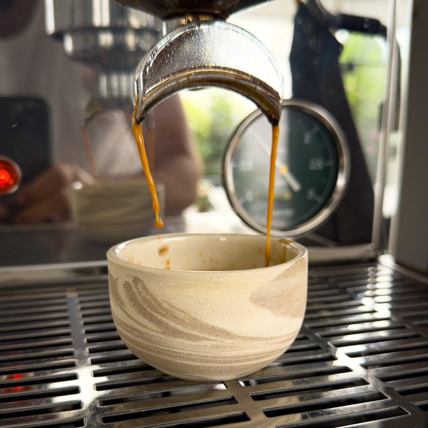 KUMO Espresso Tasse Mixed Clay – handgemachte Keramik für Espresso & Coffee Rituals