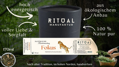 Fokus Räuchermischung für Konzentration und klare Gedanken