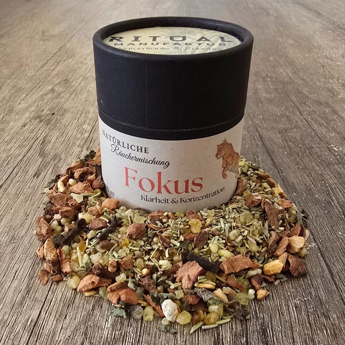 Ritualset Fokus und Klarheit – Fokus Räuchermischung