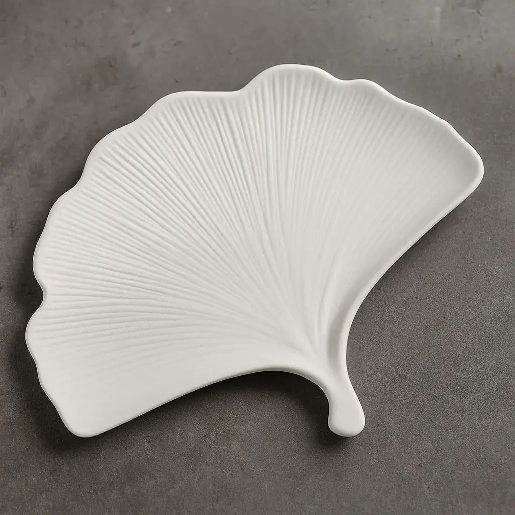 Handgemachte Ginkgoblatt-Dekoration – Symbolik und Eleganz für dein Zuhause - by SteinKunstWerk | Deko aus nachhaltiger Herstellung