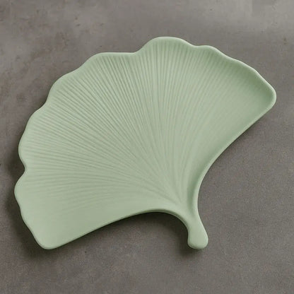 Handgemachte Ginkgoblatt-Dekoration – Symbolik und Eleganz für dein Zuhause - by SteinKunstWerk | Deko aus nachhaltiger Herstellung