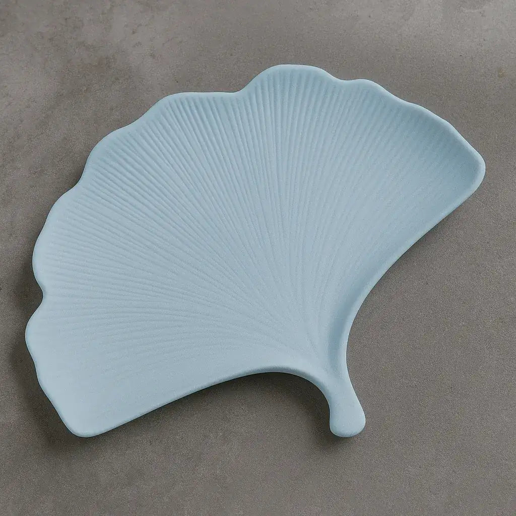 Handgemachte Ginkgoblatt-Dekoration – Symbolik und Eleganz für dein Zuhause - by SteinKunstWerk | Deko aus nachhaltiger Herstellung