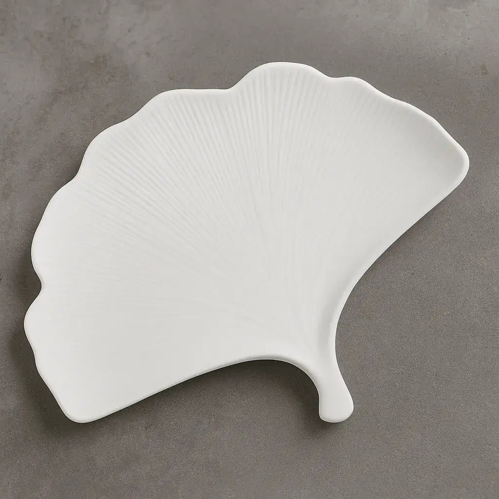 Handgemachte Ginkgoblatt-Dekoration – Symbolik und Eleganz für dein Zuhause - by SteinKunstWerk | Deko aus nachhaltiger Herstellung