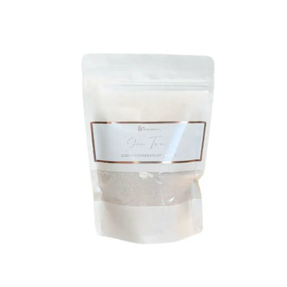 Kerzen-Nachfüllset "Gin & Tonic" – frischer Cocktailduft für dein Zuhause - by SteinKunstWerk | Pulverkerzen aus nachhaltiger Herstellung