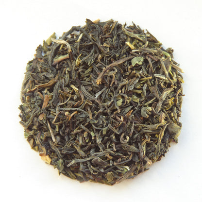 Grüner Earl Grey Tee mit Bergamotte als loser Blatttee